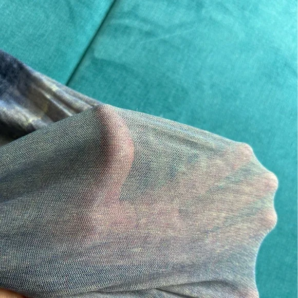 lilith Ankle-Length Sheer Floral Skirt Size Medium - Picture 8 of 8